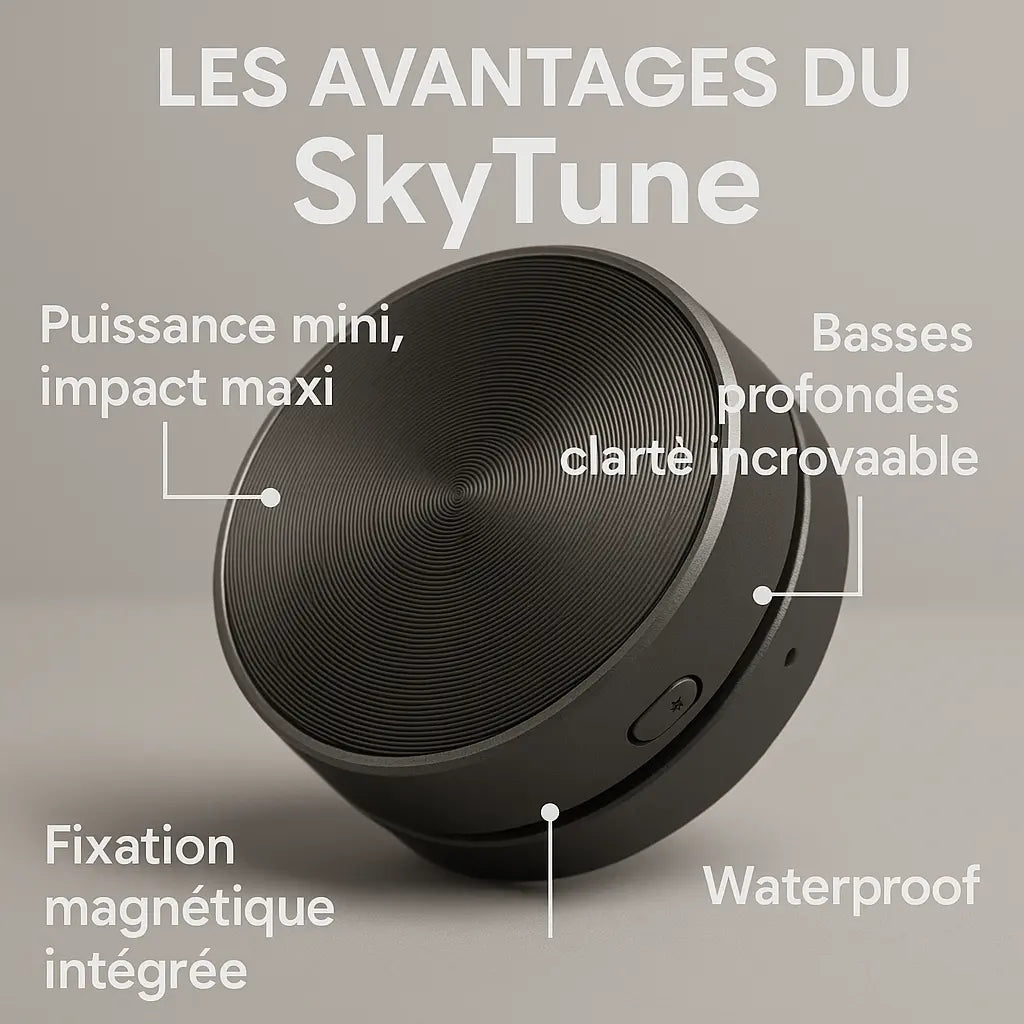 SkyTune™ - L’enceinte qui transforme n’importe quel moment en ambiance de folie.